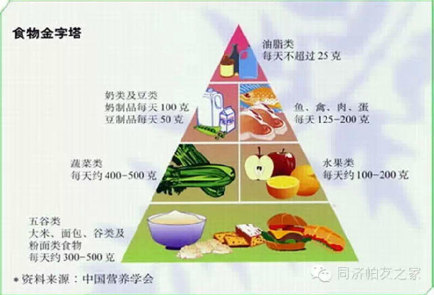 附:普通居民营养膳食结构推荐图