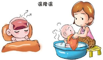孩子发烧首选物理降温吗