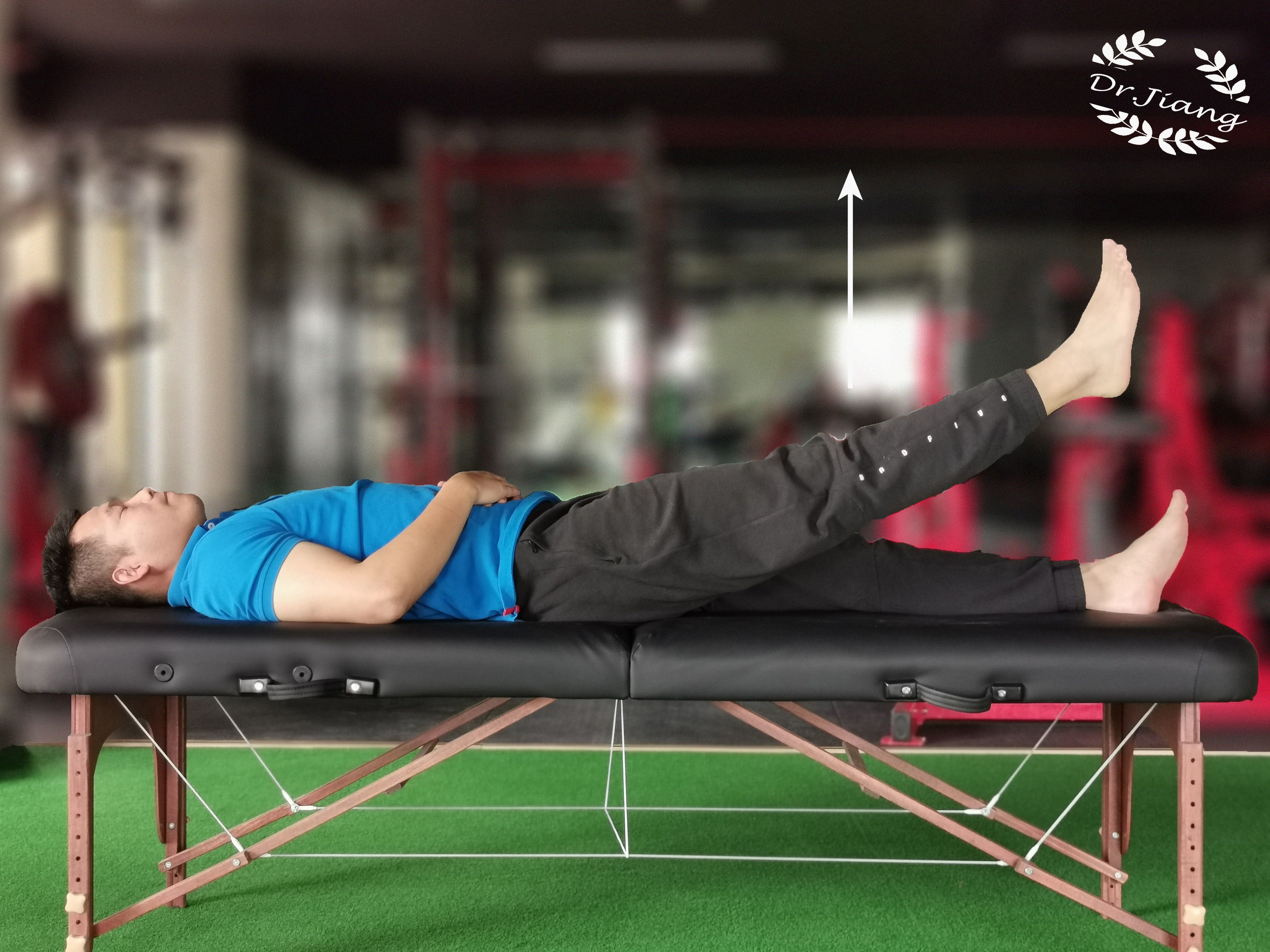 注意:训练过程中腰部不要离开床面