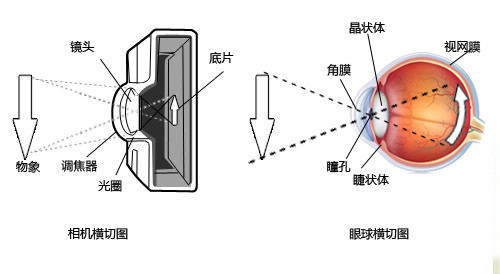 厚玻璃成像原理图图片