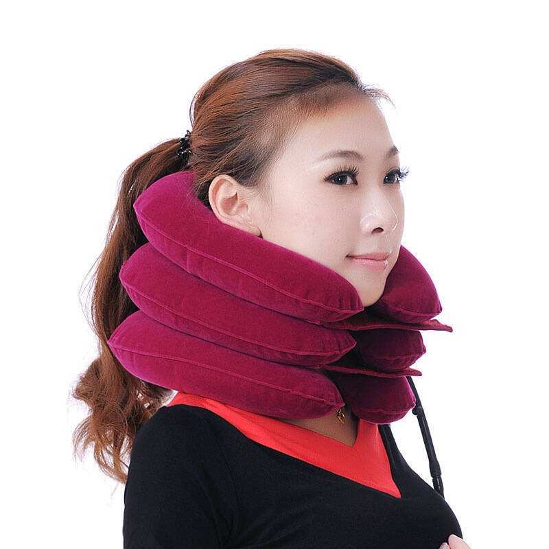 充气式颈椎牵引器能不能用 或者应该怎么用 颈椎病 治疗方法 充气式颈椎牵引器能不能用 或者应该怎么用 颈椎病 治疗方法