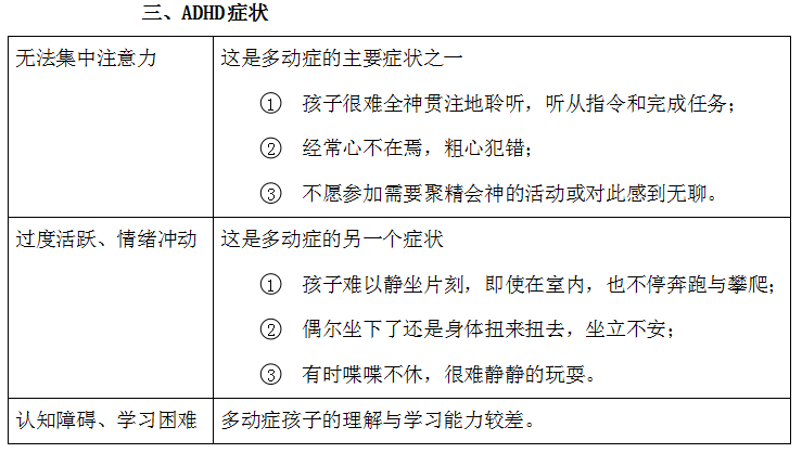 全面认识儿童多动症 小儿多动症 病因 症状 用药 治疗方法 日常护理