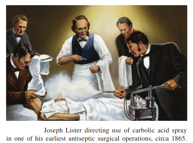 英国外科医生约瑟夫李斯特(joseph lister,1827~1912,现代