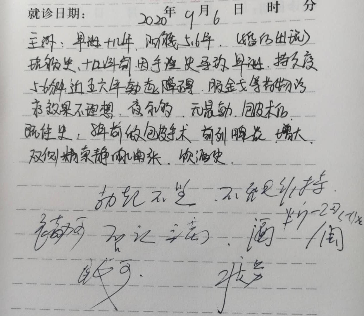 陽痿早洩病例篇