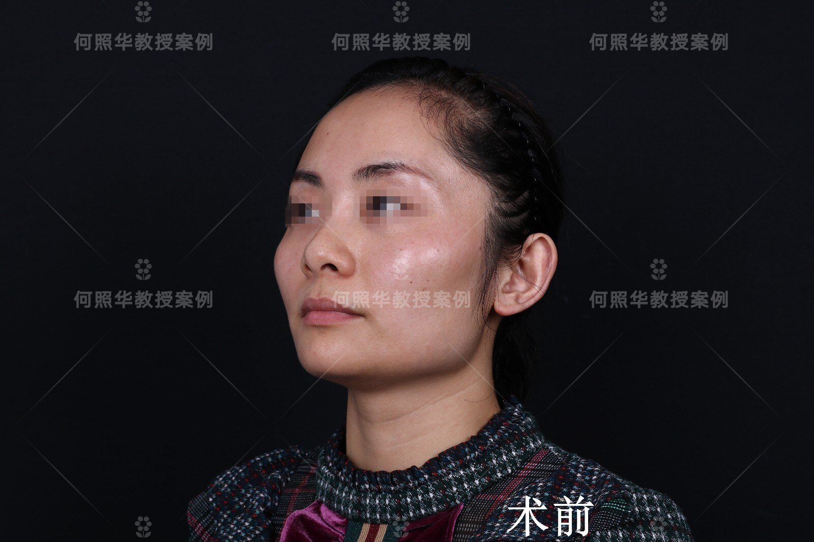 国字脸女孩的"变脸"经历!