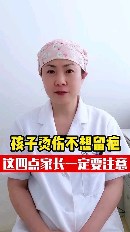 Ⅱ度以下烫伤伴红斑或水泡的处理及瘢痕预防，对于严重烫伤，还是需要在紧急处理后及时就诊的。