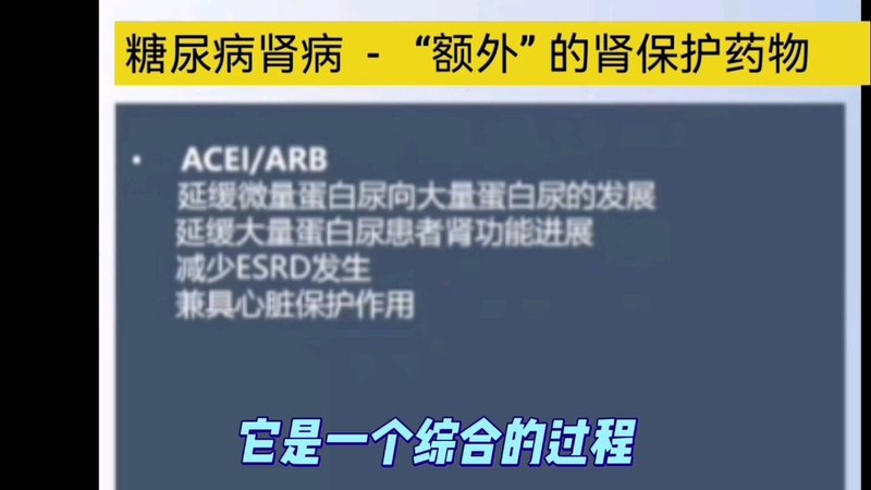 糖尿病肾病的药物治疗（3）-额外护肾的几类药物